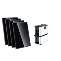 3840Wh Complete Solar System 4*435W mono+AST3840 Battery