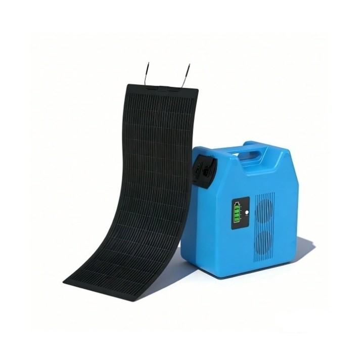Portable 1kWh Power with 180W Flexible Solar Panel