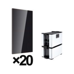 3840Wh Complete Solar System 20*240W mono+AST3840 Battery