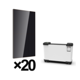 4800W Complete Solar Kit 20*240 mono+AST7200 Battery
