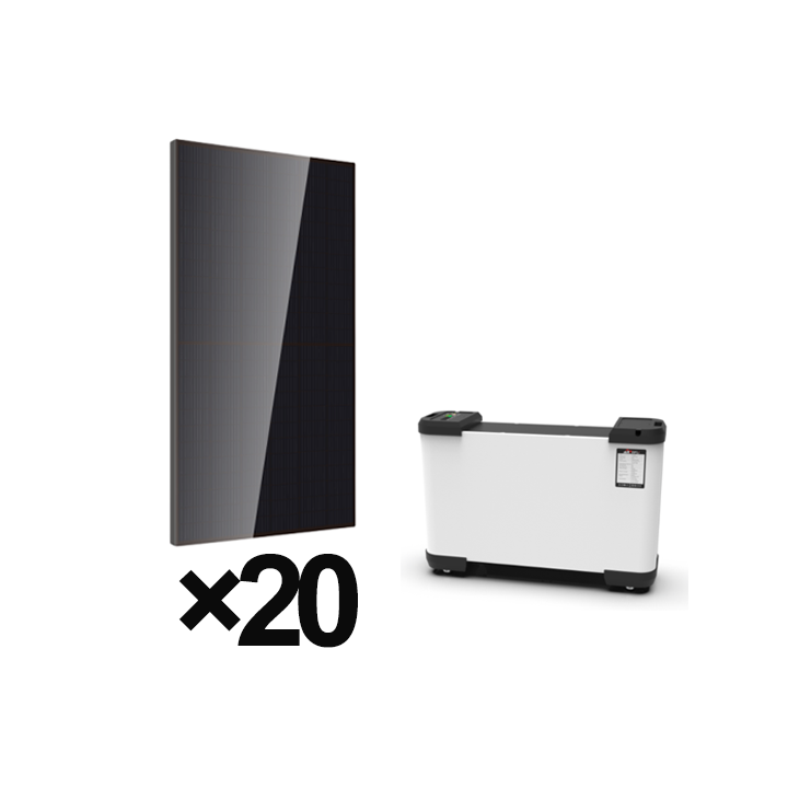 4800W Complete Solar Kit 20*240 mono+AST7200 Battery