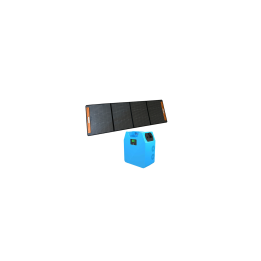 Portable 2kWh Power with 200W Foldable Solar